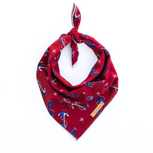 Adrian Nautical Dog Bandana